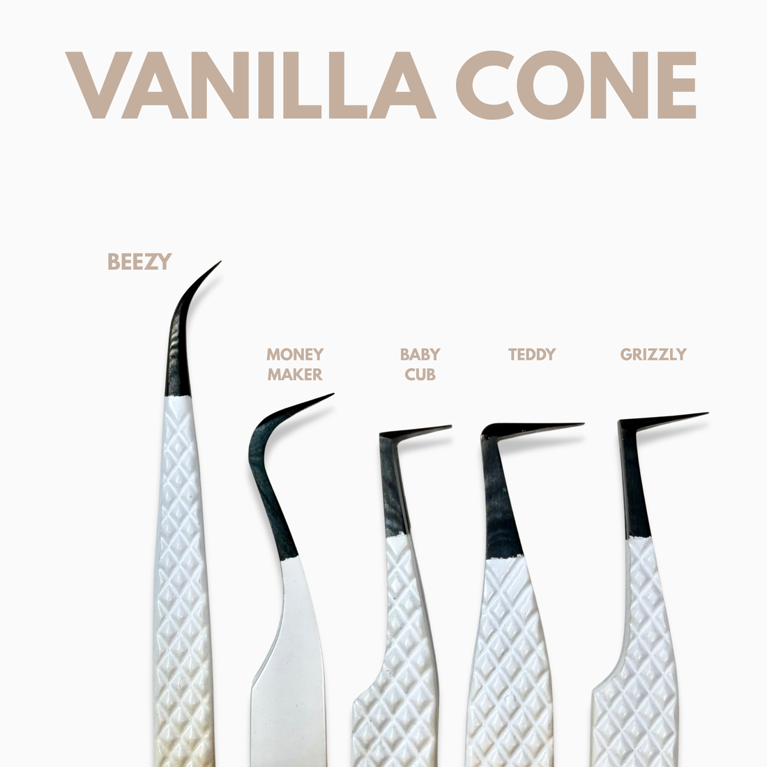 Vanilla cone - Tweezer Duo
