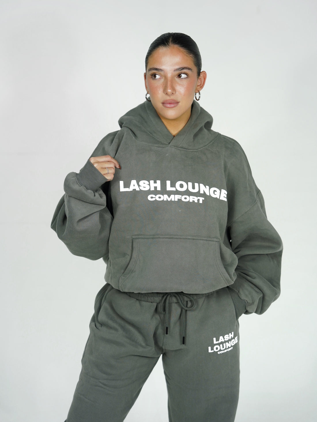 Fog lash lounge hoodie