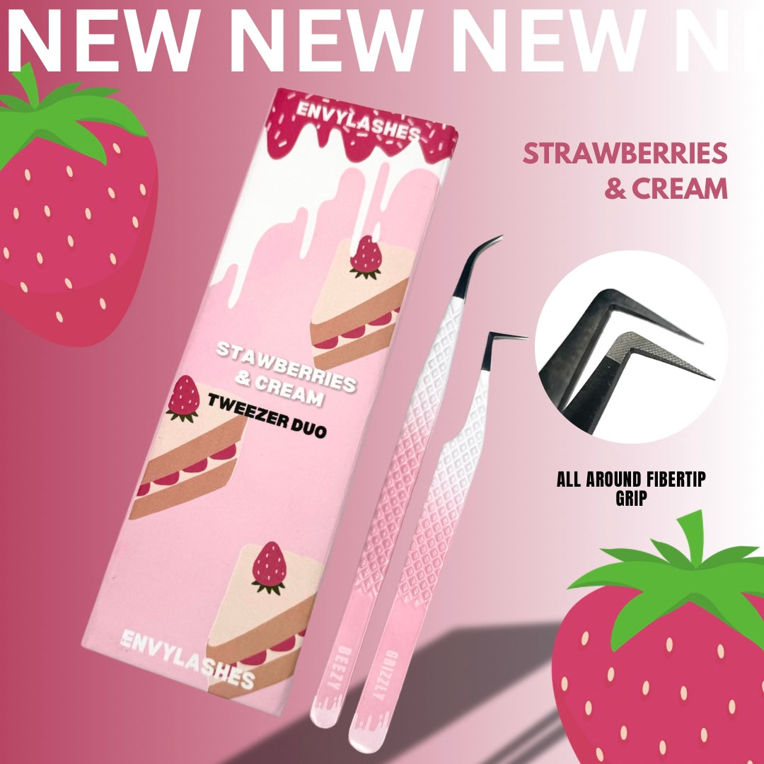 Strawberries & cream duo – Envy Lashes Pro
