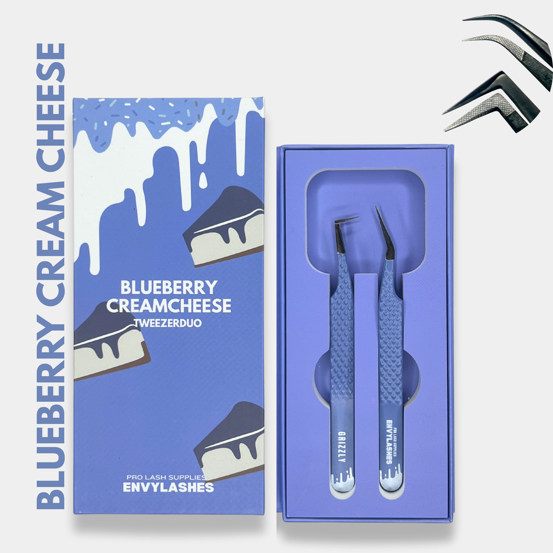 Blueberry cream cheese duo