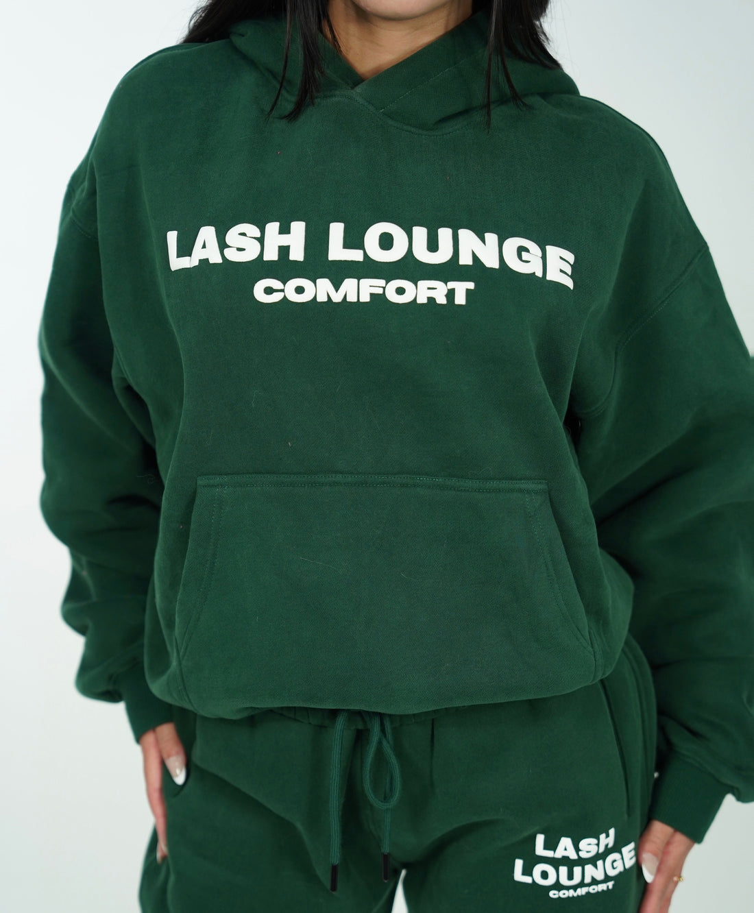 Forest lash lounge hoodie