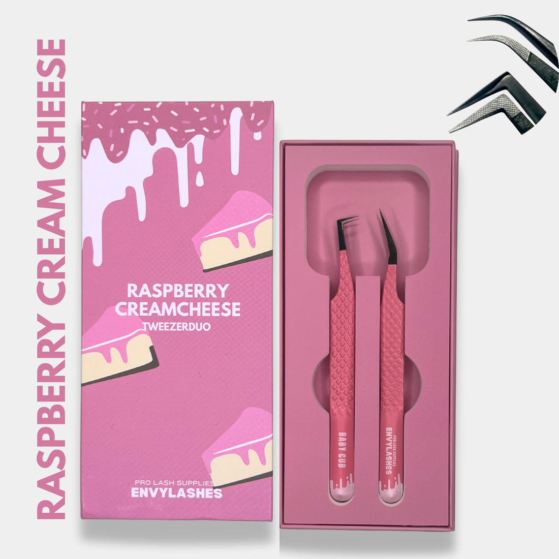 RASPBERRY CREAM CHEESE DUO