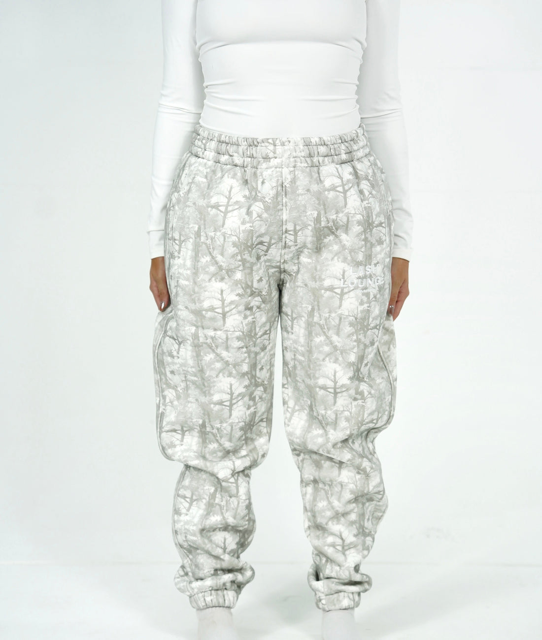 Oat camo joggers