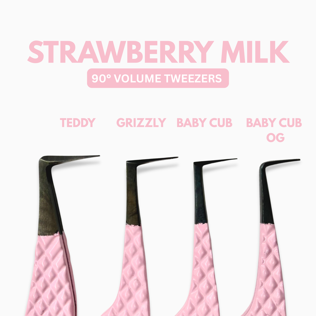 Strawberry Milk - Tweezer duo